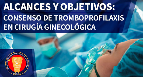 Alances y objetivos: Concenso de Tromboprofilaxis en Cirugía Ginecologíca
