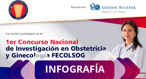 Ganadores del 1er Concurso Nacional de investigación en Obstetricia y Ginecología FECOLSOG