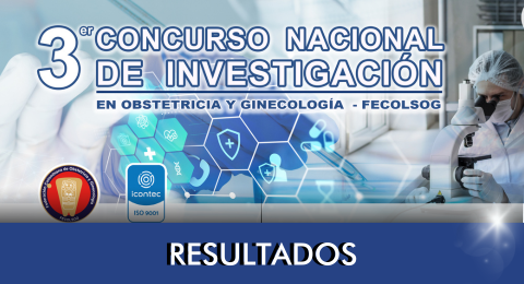 3er Concurso Nacional de Investigación en Obstetricia y Ginecología
